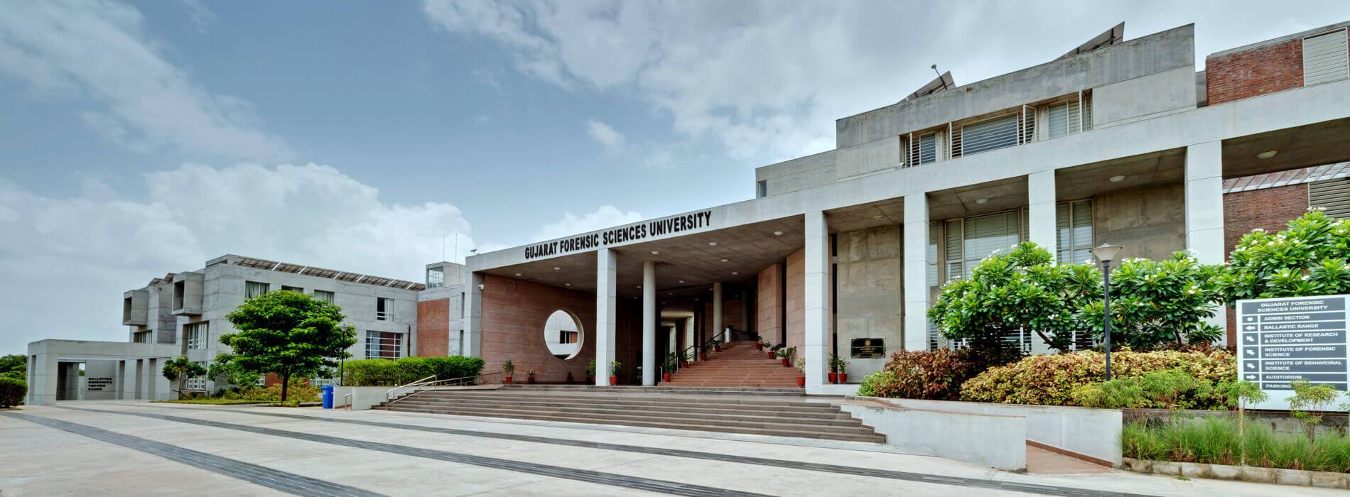 Gujarat Forensic Sciences University GFSU, Gandhinagar Courses