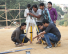 Survey Practice by Civil Engg. Student