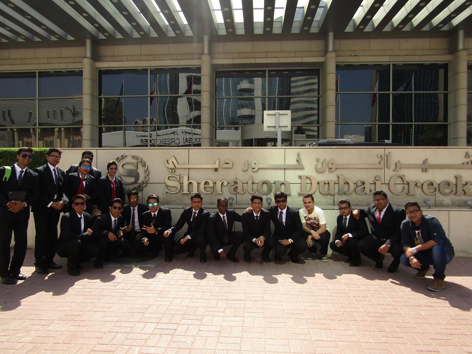 Industrial visit at Sheraton Dubai Creek