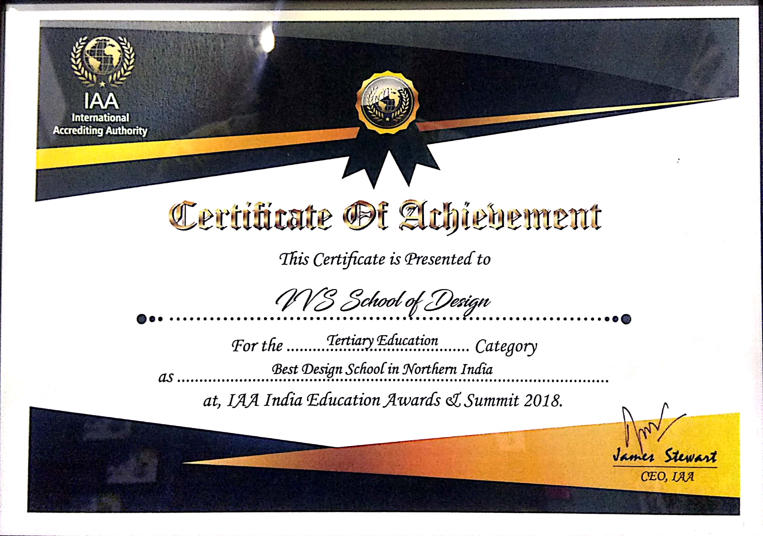 Best Interior Design School Certificate