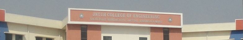 JNTUH  College of Engineering Jagtial, Jawaharlal Nehru Technological University, Hyderabad