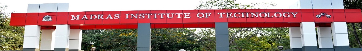 Madras Institute of Technology, Anna University