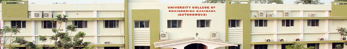 University College of Engineering, Kakinada, Jawaharlal Nehru Technological University, Kakinada