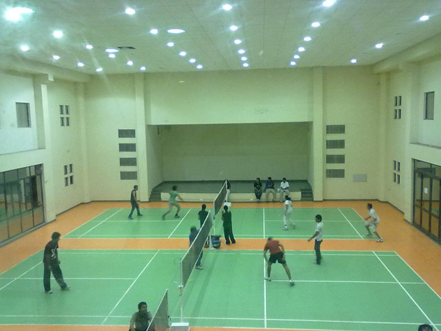 Badminton court