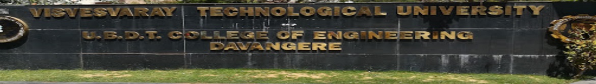 University B.D.T College of Engineering, Visvesvaraya Technological University