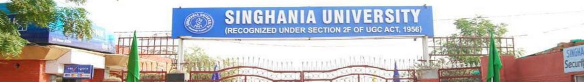 Singhania University