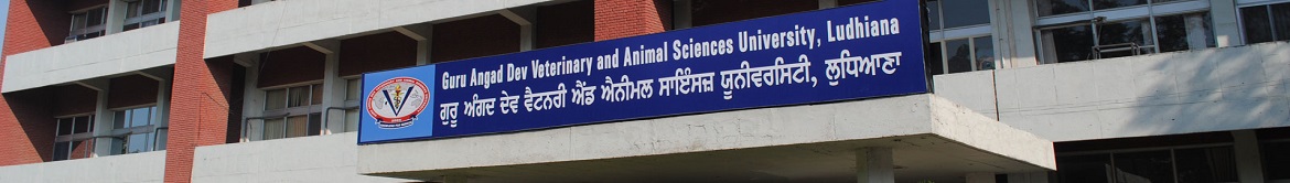 Guru Angad Dev Veterinary and Animal Sciences University