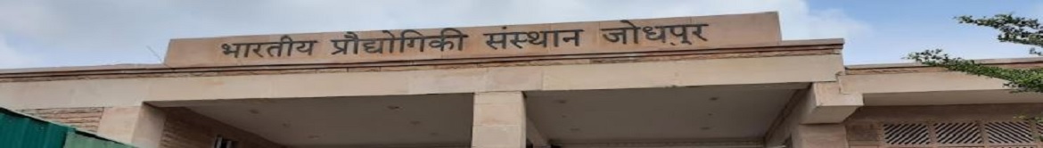 IIT Jodhpur - Indian Institute of Technology