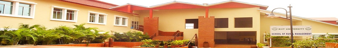 KIIT School of Rural Management (KSRM)