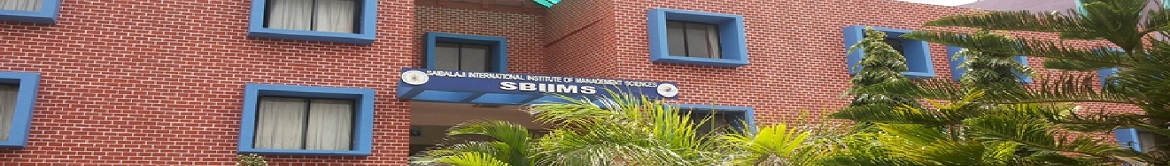 Sai Balaji International Institute of Management Sciences