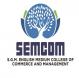 SGM English Medium College of Commerce and Management, CVM University