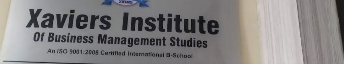 Xaviers Institute of Business Management Studies, Hyderabad