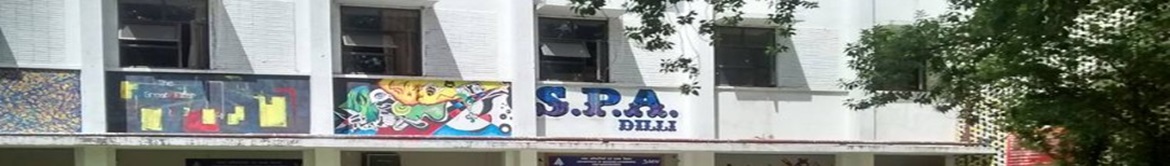 SPA Delhi - School of Planning and Architecture