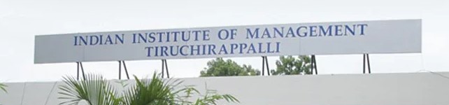 IIM Trichy - Indian Institute of Management