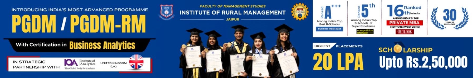 Faculty of Management Studies, Institute of Rural Management
