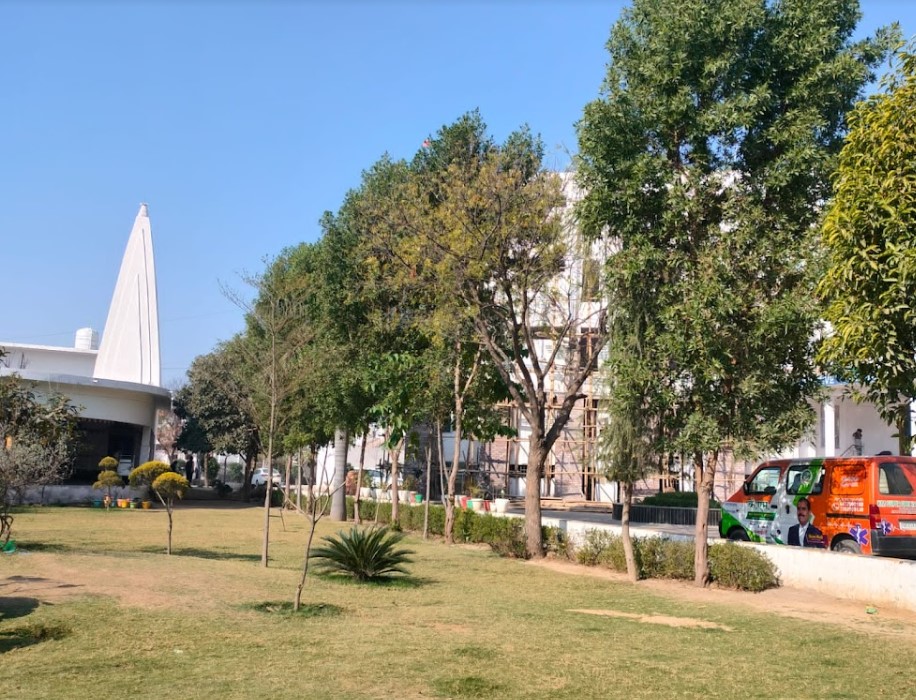 University outside area