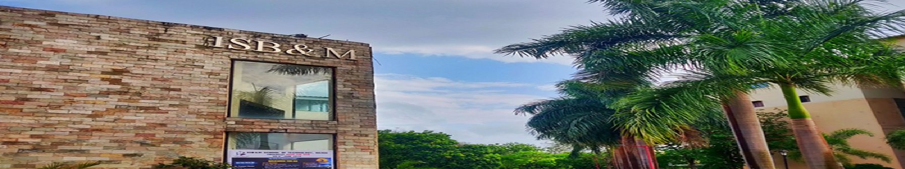 ISB&M - International School of Business and Media, Pune