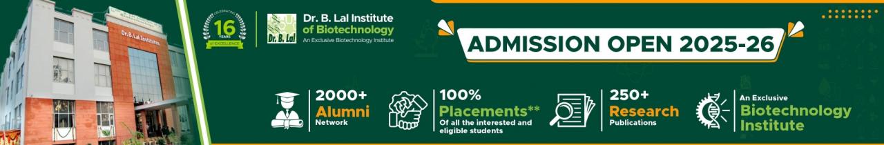 Dr. B. Lal Institute of Biotechnology (BIBT)