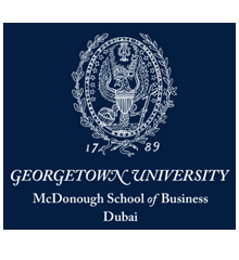 Georgetown University Dubai Logo