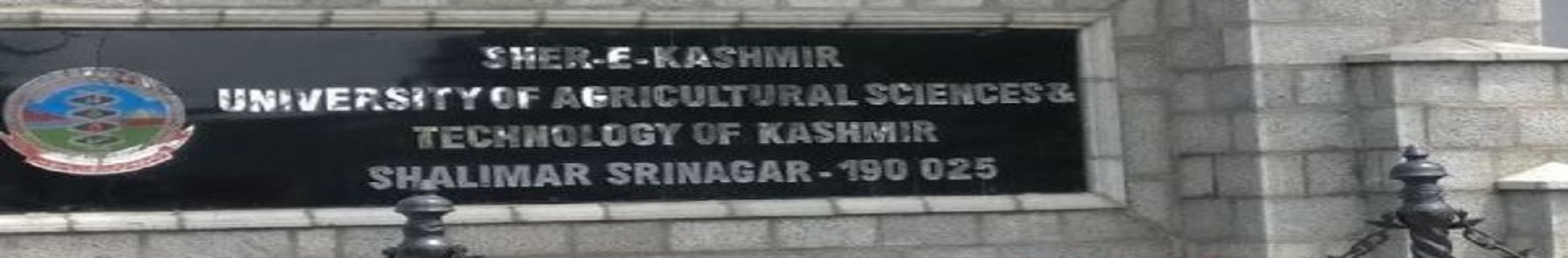 Sher-e-Kashmir University of Agricultural Sciences and Technology of Jammu