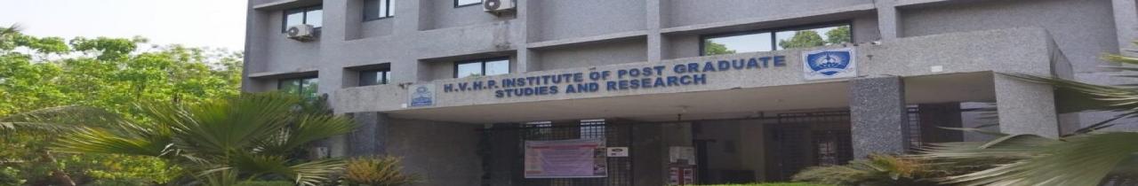 HVHP Institute of Post Graduate Studies and Research