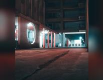 Poornima College of Engineering Night View