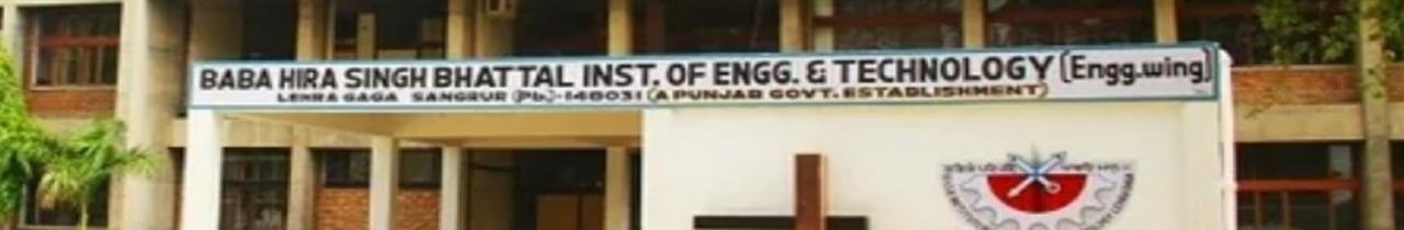 Baba Hira Singh Bhattal Institute of Engineering and Technology