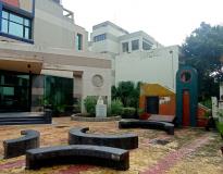 Satyawati College Campus View(1)