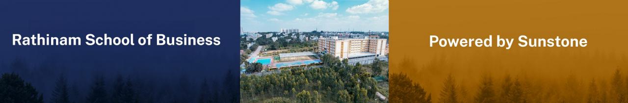 Rathinam School of Business Powered by Sunstone