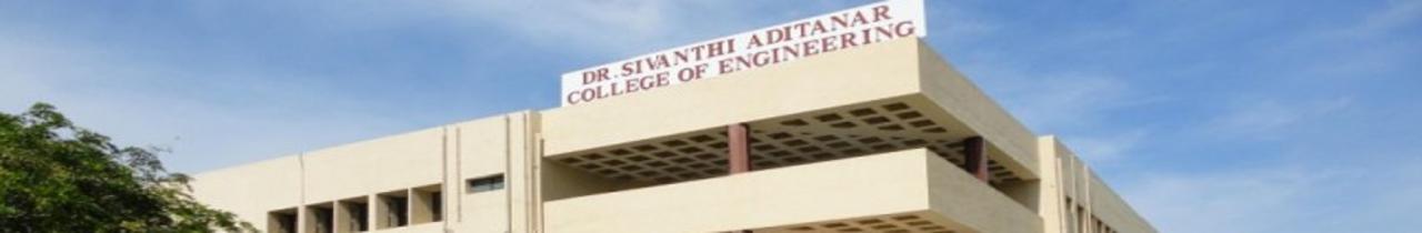 Dr. Sivanthi Aditanar College of Engineering