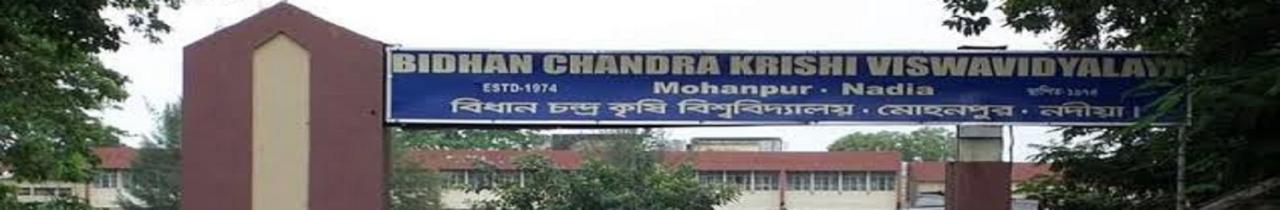BCKV - Bidhan Chandra Krishi Viswavidyalaya