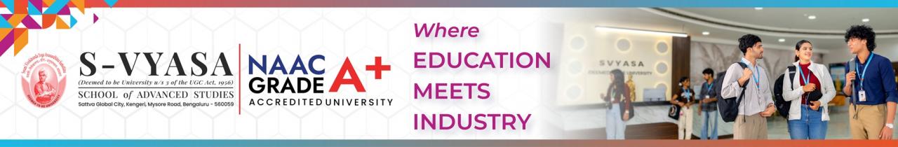 VYASA Business School, Swami Vivekananda Yoga Anusandhana Samsthana University