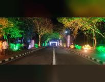 SJCE Mysore Night View
