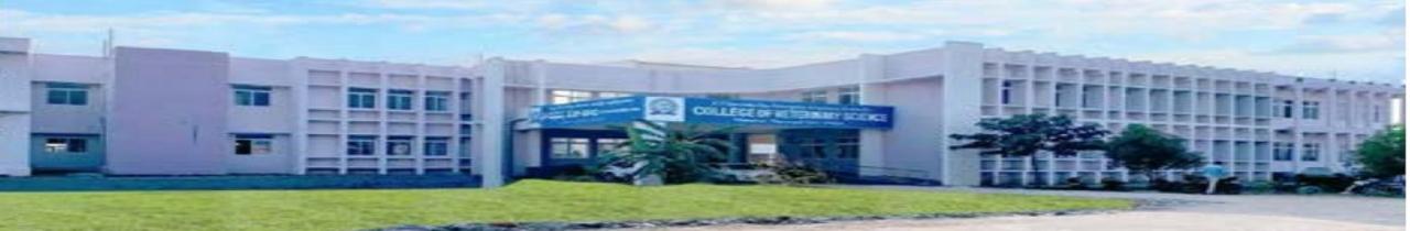 College of Veterinary Science,Mamnoor - P.V. Narsimha Rao Telangana Veterinary University