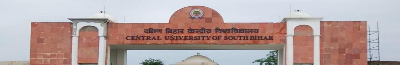 CUSB - Central University of South Bihar