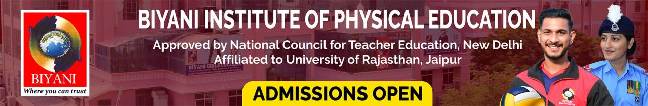 Biyani Institute of Physical Education