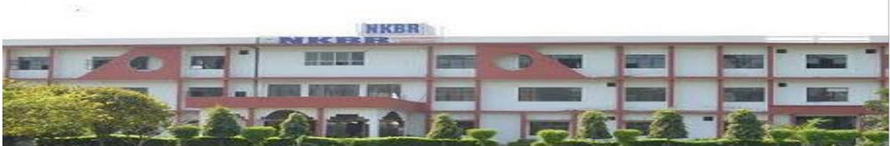 NKBR College of Pharmacy and Research Center
