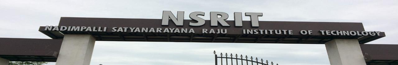 Nadimpalli Satyanarayana Raju Institute Of Technology
