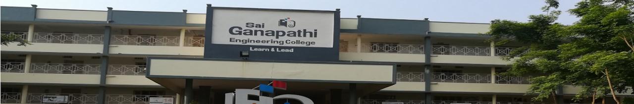 Sai Ganapathi Engineering College