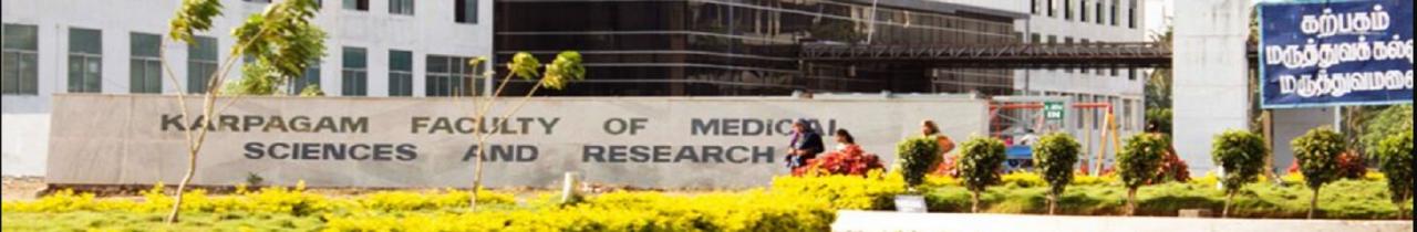 Karpagam Faculty of Medical Sciences and Research