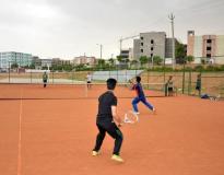 SGT University Online Lawn Tennis Court