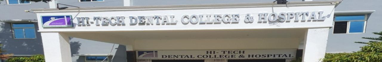 Hi-Tech Dental College and Hospital