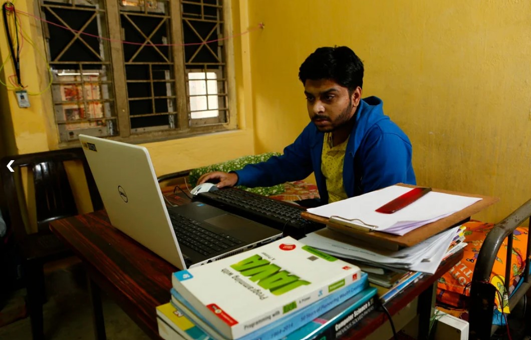 Student's hostel room