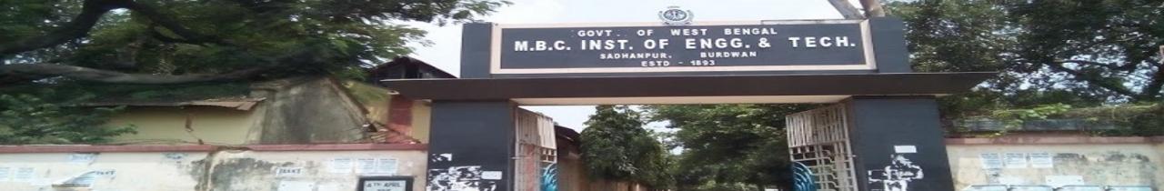 MBC Institute of Engineering and Technology