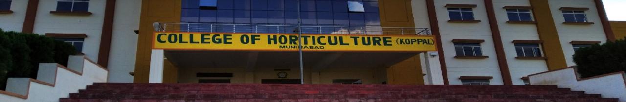 College Of Horticulture, Munirabad - University of Horticulture Science