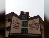 Sascma English Medium Commerce  College Campus Building