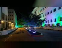 Anurag University Hyderabad Night View