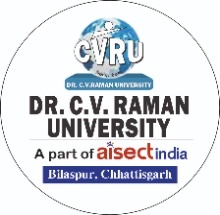 Dr CV Raman University Bilaspur Logo