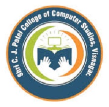 Shri C.J. Patel College of Computer Studies, Sankalchand Patel University Logo