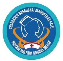 Shardaben Bhagubhai Managaldas Patel Nursing and Paramedical College Logo